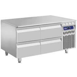 Grillkylbänk, 2 lådor, 800x650x650mm
