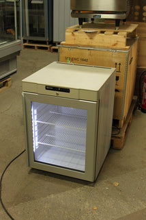 Kylskåp, glasdörr, 125L, 595x640x830mm