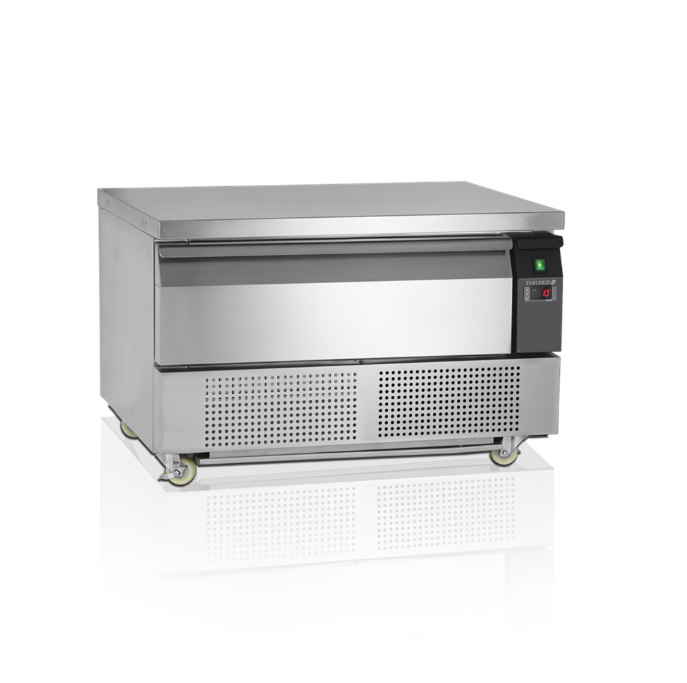 Grillfrysbänk, 1 x GN2/1 låda, 905x700x600mm