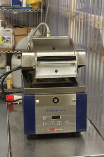 Klämgrill, slät/räfflad, 1 zon, 361x675x630mm