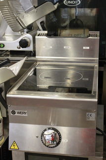 Induktionsspis, 1 x Ø 220mm zoner, 5kW, 400x650x295mm