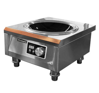 Induktionswok, 6kW, 400x450x260mm