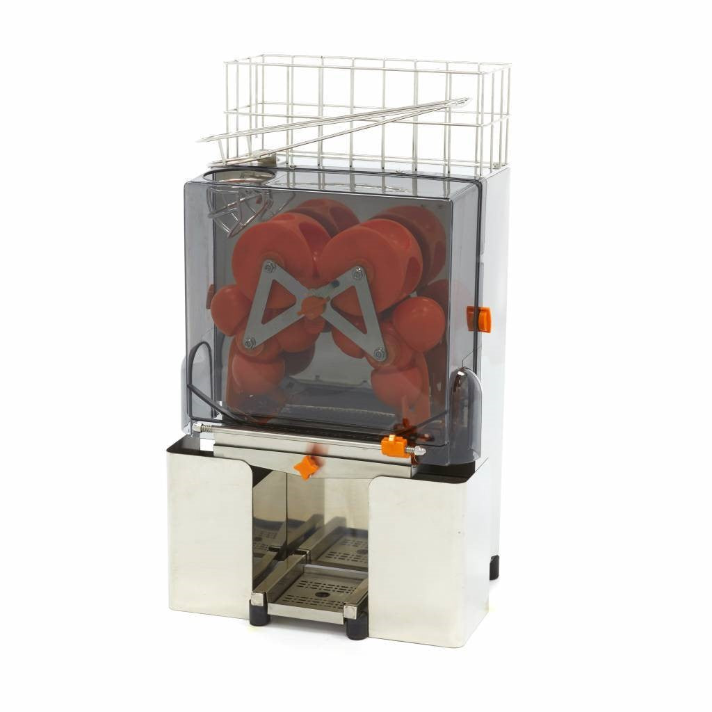 Juicemaskin, automatisk, 20-25 apelsiner/min, 8 kg laddning