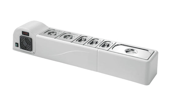 Kylränna, 6 x GN1/6, 1320x245x235mm