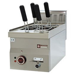 Pastakokeri, 14L, 3kW, 300x600x400mm (inkl. 4 korgar)