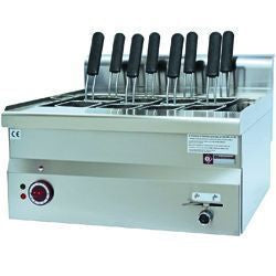 Pastakokeri, 30L, 9kW, 600x600x400mm (inkl. 8 korgar)