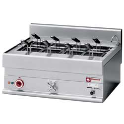 Pastakokeri, 40L, 9kW, 700x650x380mm (inkl. 8 korgar)
