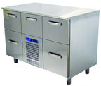 Barkylbänk, 9 lådor, 2000x650x900mm