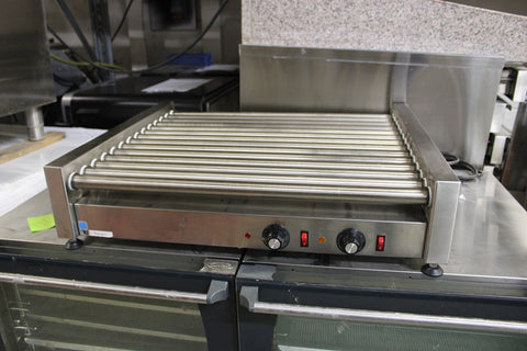 Korvgrill, 14 rullar, 2 zoner, 725x595x170mm
