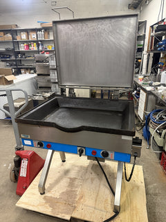 Stekbord, 2 zoner, 12,6kW, 910x835x897mm