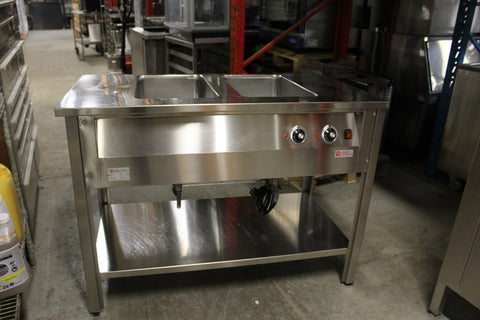 Vattenbad, 2 x GN1/1, 2kW, 1220x650x900mm (År 2019)